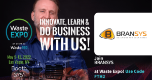 WasteExpo 2022 Bransys Booth 3751